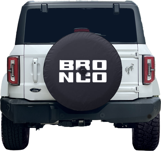 Ford Bronco Block Tire Cover