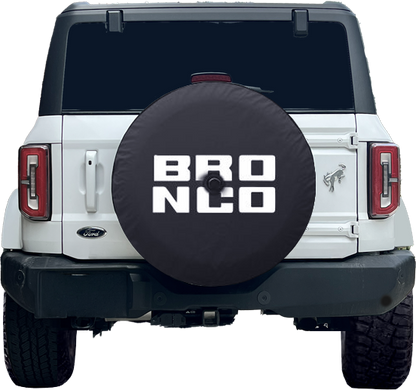 Ford Bronco Block Tire Cover