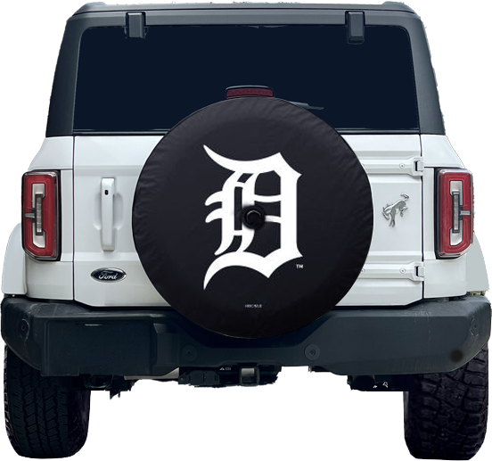 Detroit Tigers MLB Ford Bronco Spare Tire Cover