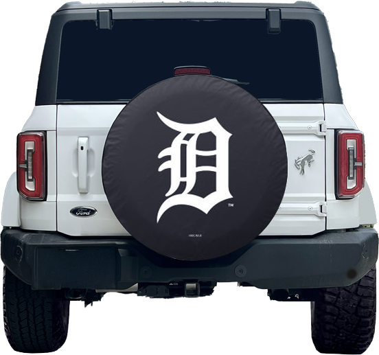 Detroit Tigers MLB Ford Bronco Spare Tire Cover